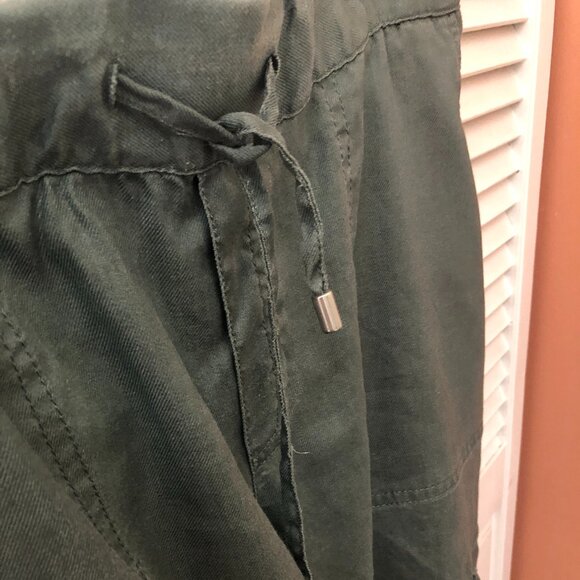 drawstring wide leg pants - Picture 3 of 7